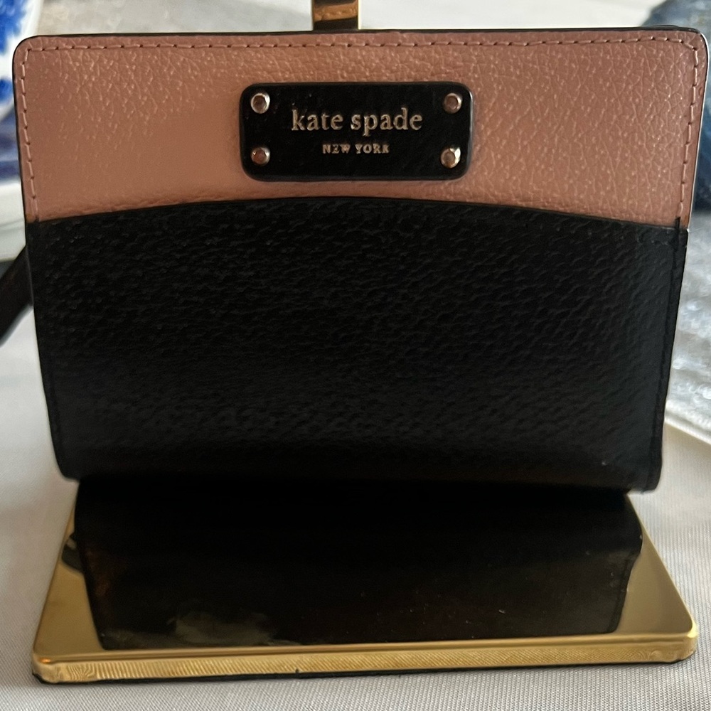 Kate Spade Pink and Black Wallet